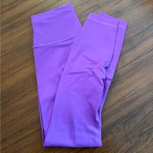 lululemon athletica Vibrant Purple Leggings